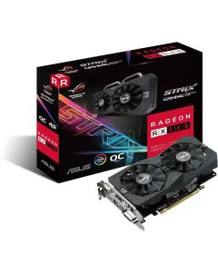 ASUS ROG-STRIX-RX560-O4G-GAMING Radeon RX 560 4 GB GDDR5 Graphics Card - Black